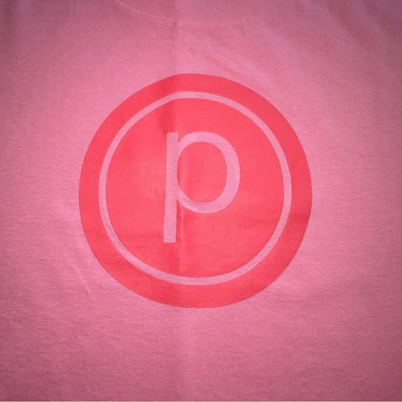 Pure Barre Circle P Cropped Tee - Picture 2 of 4